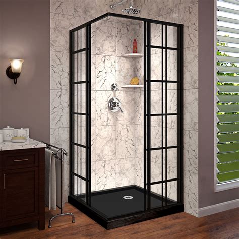 small corner shower kit